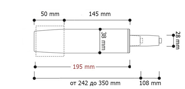 Gas lift GS-100/38