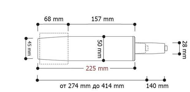 Gas Lift Cylinder Details