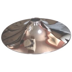 Hand Polished Round steel Chrome Chair Base