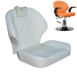 Barber chair seat